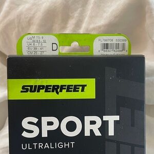 Superfeet Women's Sport Ultralight Socks - Black